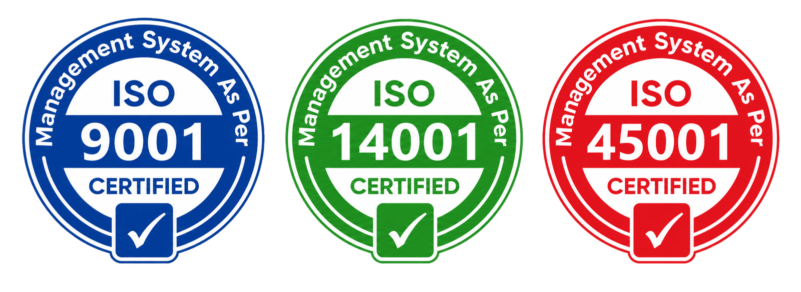 Our ISO Certificates